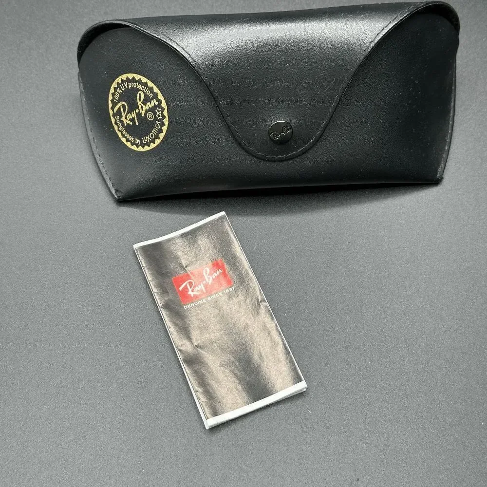 Ray-Ban Sunglass Case and Card